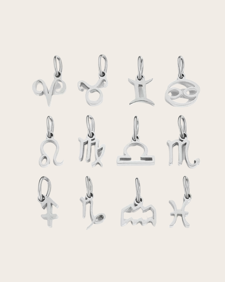 Sternzeichen Charm Silber