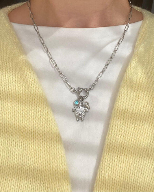Turtle Bloom Necklace